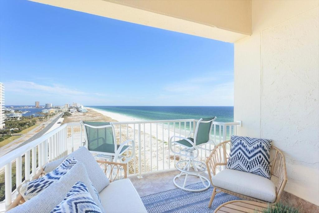 Ocean Front Penthouse Suite Panoramic Views Of Gulf,Pensacola Beach,Pier, & Bay Ngoại thất bức ảnh